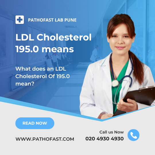 What does a LDL Cholesterol of 195.0 mean?
